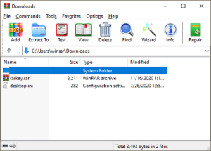 WinRAR Crack 6.11 + (100% funcional) Clave de licencia 2022